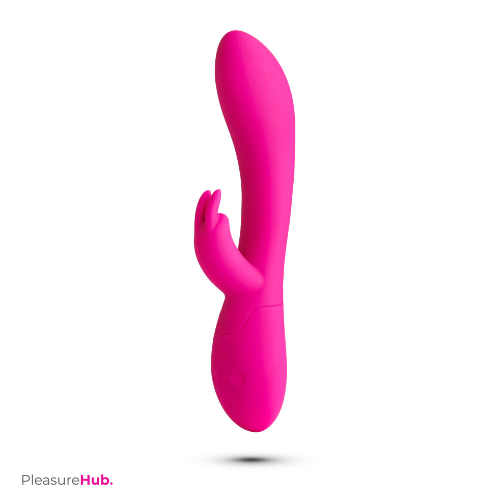 PleasureHub USB Rechargeable Rabbit Vibrator Pink