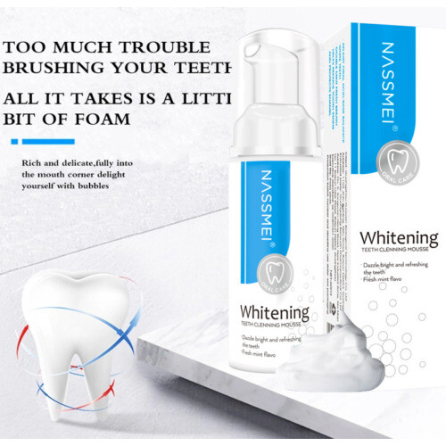 Brightify Deep Cleaning Foam Toothpaste 60ML Soda Mousse Zähne Fleck entfernen 2