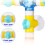 Kids Bath Toy Water Spray Whale Squid Crab Model  Suction Water Toys 4
