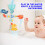 Kids Bath Toy Water Spray Whale Squid Crab Model  Suction Water Toys 5