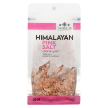 The Spice Lab, Sel Rose de l'Himalaya, Grain Grossier, 1 lb (453 g)