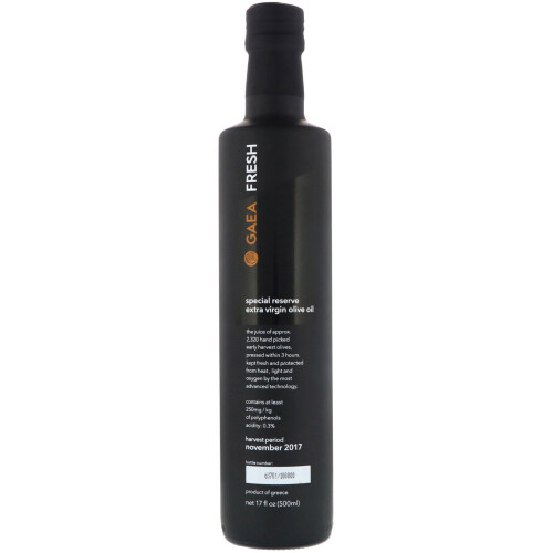 Gaea, Frisches Natives Olivenöl Extra, 16,9 fl oz (500 ml)