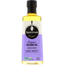 Spectrum Culinary, Bio-Sesamöl, Kaltgepresst, 16 fl oz (473 ml)