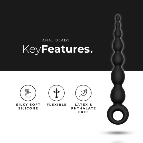 PleasureHub Premium Silicone 6 Inch Anal Beads 2