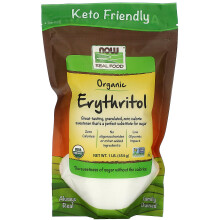 NOW Foods, Real Food, Bio-Erythrit, 1 Pfund (454 g)