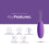 PleasureHub Remote control Vibrating Love Egg- Purple 3