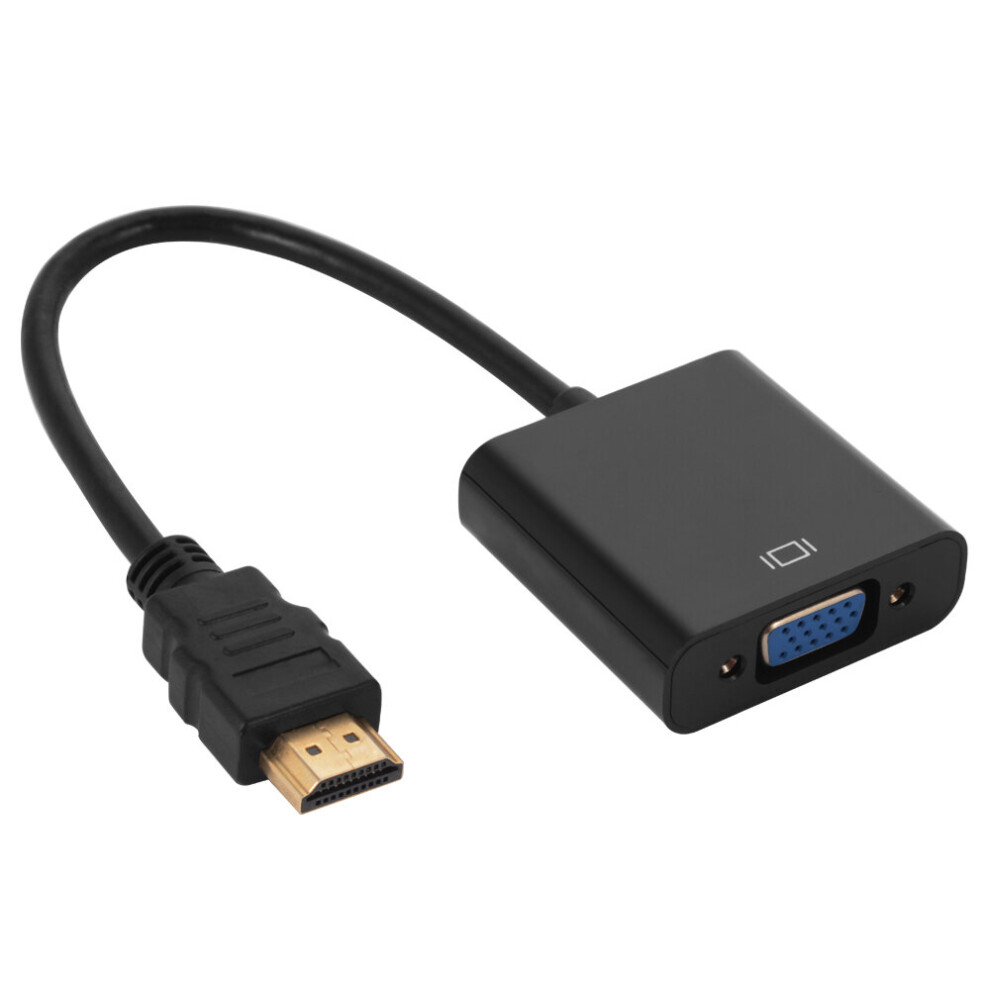 Hdmi To Vga Output Hd 1080P Converter Adapter Cable For Hdtv Laptop 7381457028162