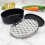Kitchen Stainless Steel Cheese Grater with Container Storing 9