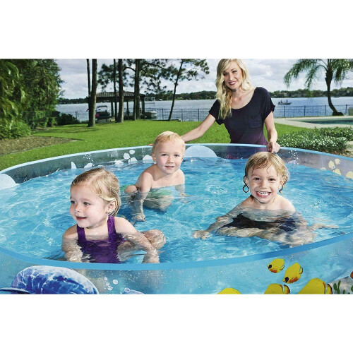 Bestway Gartenpool Fisch 183 x 38 cm Bestway 55030 2