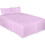 (Lilac, Single) Plain Dyed Polycotton Platform Easy Care Base Valance Sheet in 18 colours 1