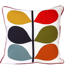(Big Petals) 100% cotton Luxury Duck Quality Christmas Printed cushion cover in following Designs 18 x 18" (45x45cm)