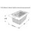 (400mm) Pull out wicker baskets kitchen storage solution 2