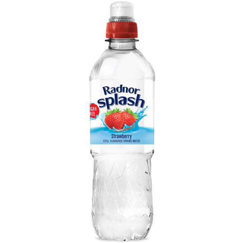 Radnor Splash Strawberry Flavoured Water - 24x500ml