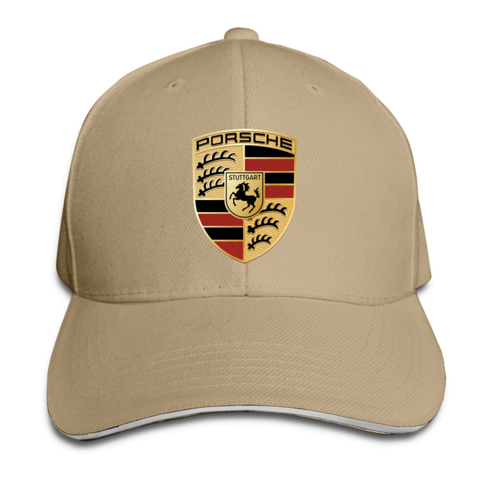 (Natural) Adjustable Unisex Porsche Baseball Cap/Hat