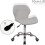 Joolihome (Grey) Home Office chair Adjustable Height Computer Chair 6