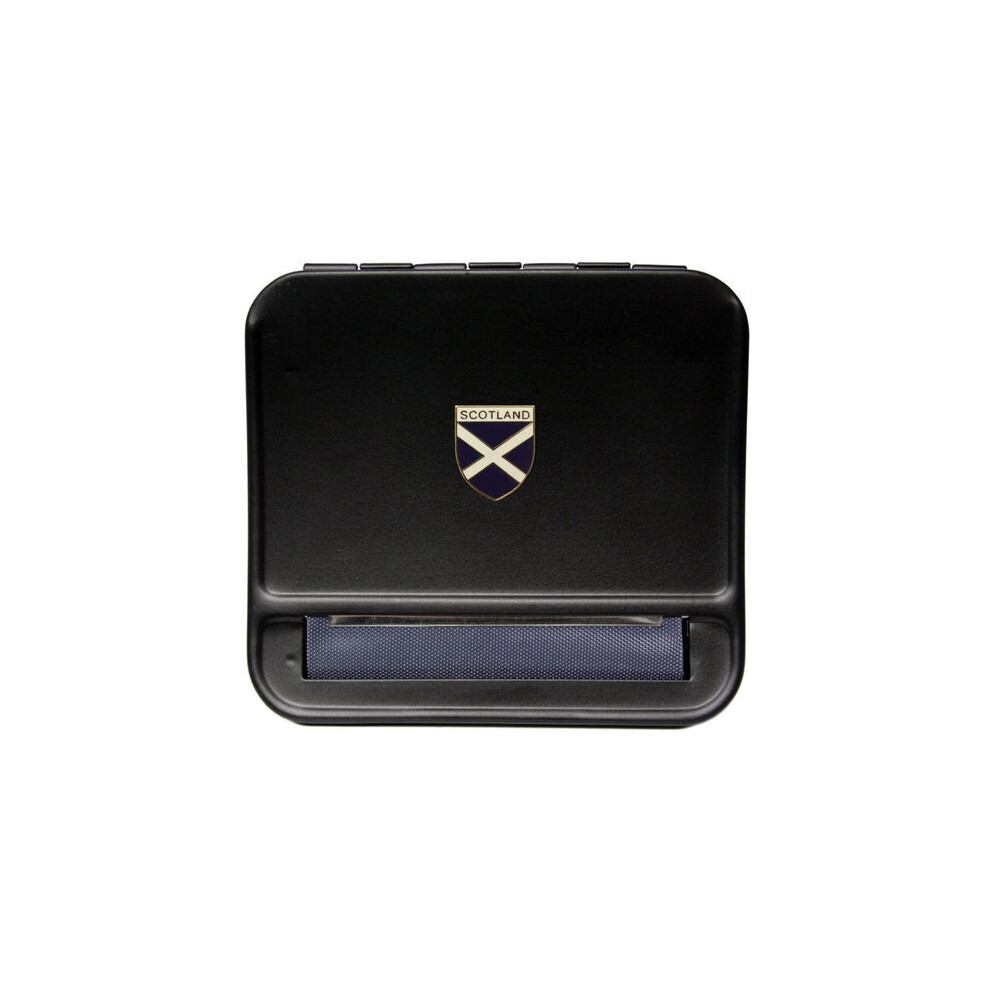 Knight Black Scotland St Andrew's Cross Metal Cigarette Rolling Machine
