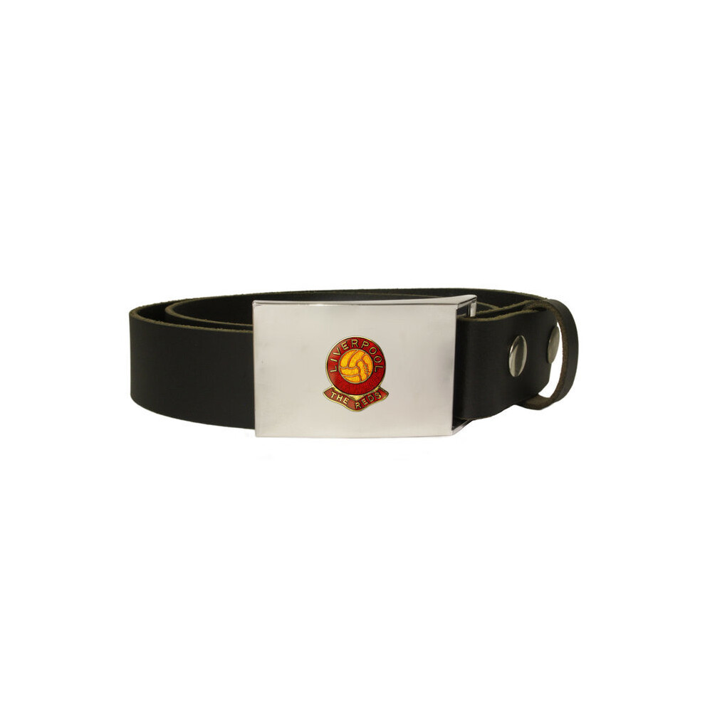 Liverpool football club leather snap fit belt