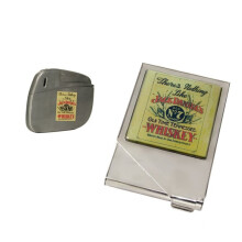 Jack Daniel's Nostalgia gift lighter and cigarette case