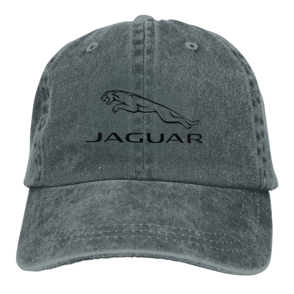 (Black) Unisex Jaguar Logo Baseball Hat Adjustable Cap