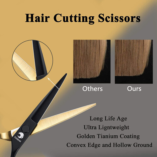 Professional Barber Hair Cutting and Thinning Texturizing Scissors 1