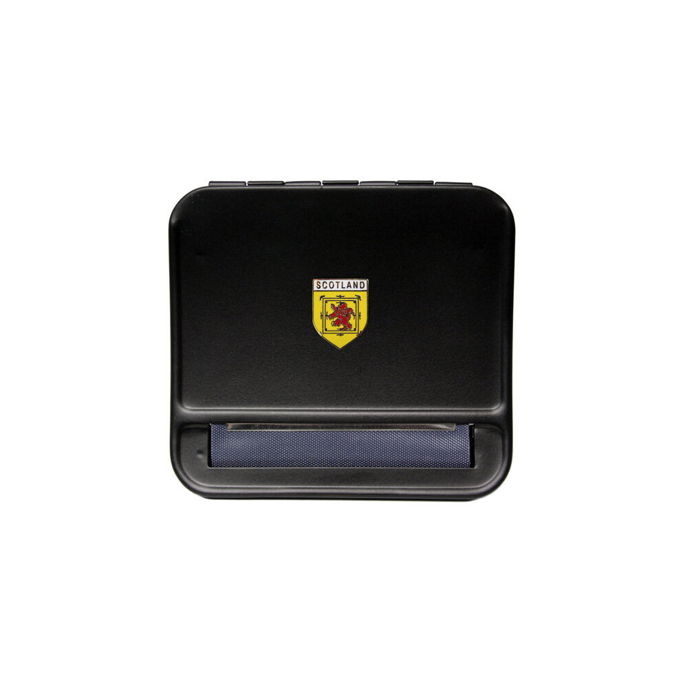Knight Black Scotland Rampant Lion Metal Cigarette Rolling Machine