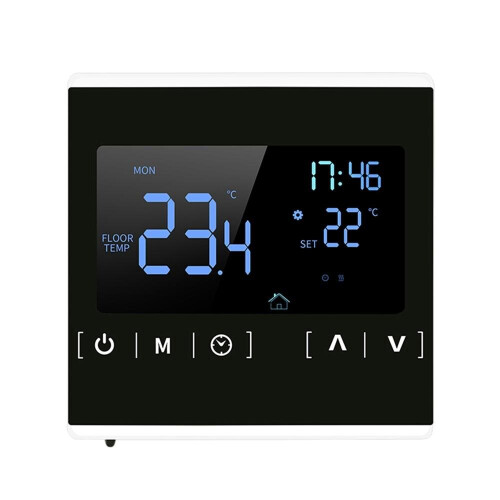 (White) Smart Thermostat Lcd Touchscreen Thermostat