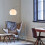 Living And Home (White, 130-180cm) Modern Arched Floor Lamp Reading Light Marble Base 7