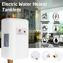 Electric Instant Hot Water Heater Tankless Under Sink Tap Bathroom/Kitchen