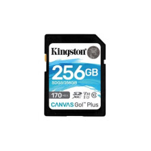 Kingston Technology Canvas Go! Plus memory card 256 GB SD UHS-I Class 10