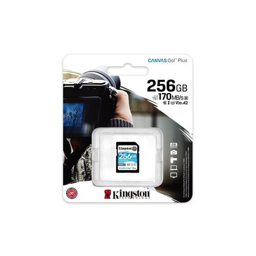 Kingston Kingston Technology Canvas Go! Plus memory card 256 GB SD UHS-I Class 10 2