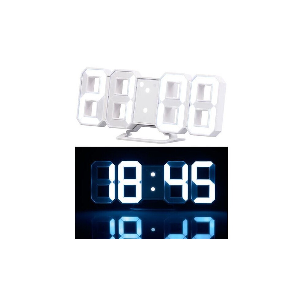 LED clock with alarm function variable brightness