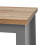 Timber Art Design UK Lisbon Side Lamp Table Bedside Cabinet With Open Storage Light Grey 3
