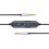 2m Audio Cord Nylon Braided Wire Cable w/Mic for Astro Gaming Headset 5
