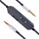 2m Audio Cord Nylon Braided Wire Cable w/Mic for Astro Gaming Headset 6