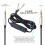 2m Audio Cord Nylon Braided Wire Cable w/Mic for Astro Gaming Headset 3