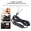 2m Audio Cord Nylon Braided Wire Cable w/Mic for Astro Gaming Headset 4