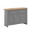 Timber Art Design UK Lisbon Sideboard 3 Doors 2 Drawers Buffet Storage Cabinet Light Grey 2