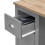 Timber Art Design UK Lisbon Double Pedestal Desk Light Grey Laptop Computer Desk Office 2