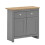 Timber Art Design UK Lisbon Compact 2 Doors 2 Drawer Sideboard Storage Cupboard Light Grey 3