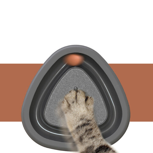 (Green) Electronic Cat Toy Interactive Electric Turntable Ball 2