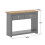Timber Art Design UK Lisbon Console Hall Way Table with 2 Drawers Light Grey 5