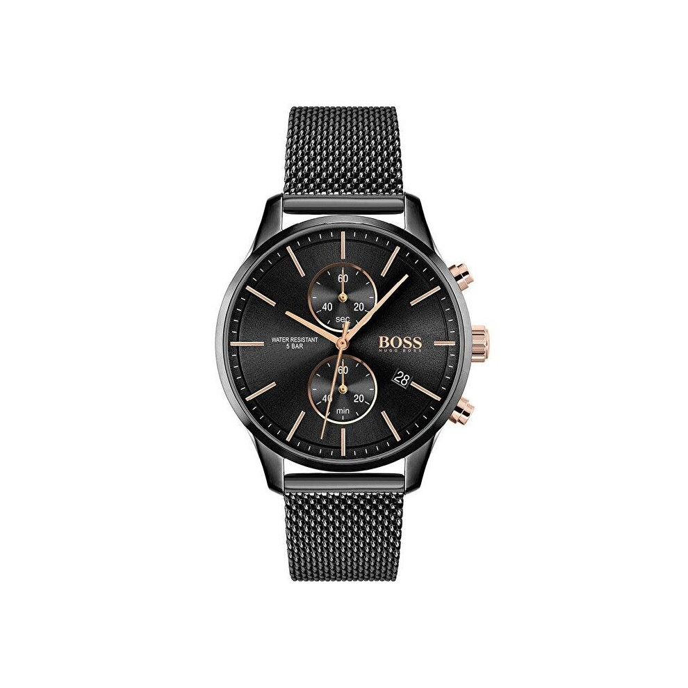 Hugo Boss 1513811 Analog Dial Men's Watch Black
