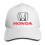 (White) Honda Logo Unisex Baseball Cap Adjustable Hat 1
