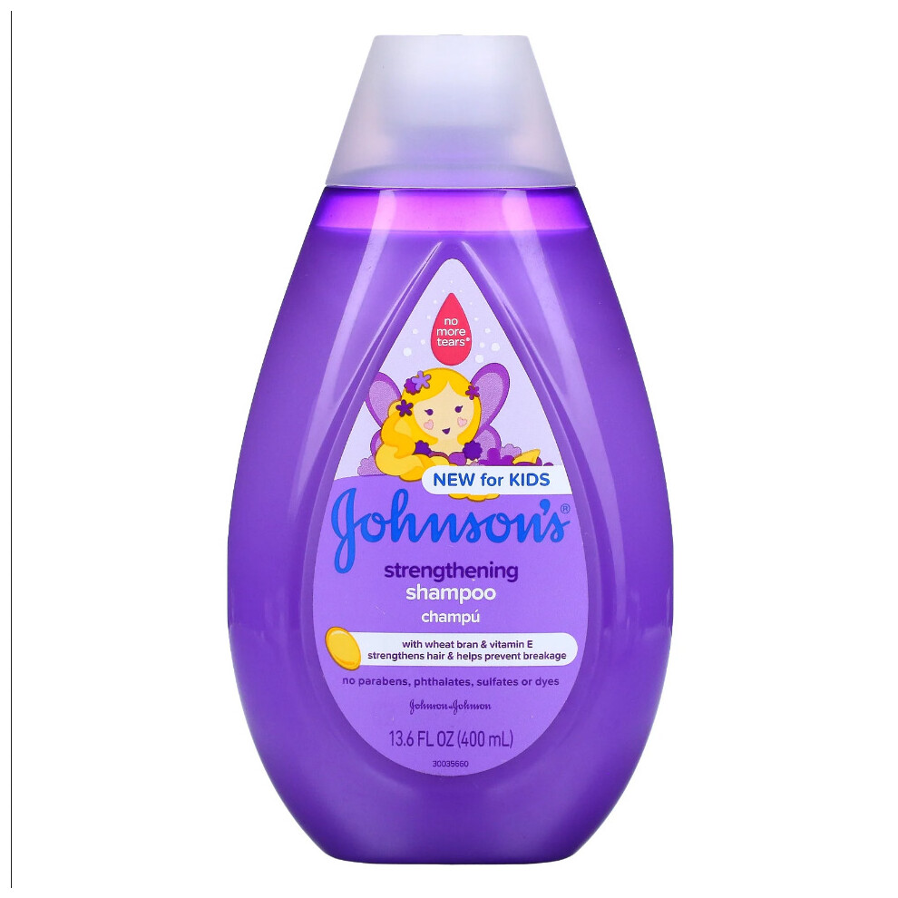 , Kids, Strengthening Shampoo, 13.6 Fl Oz (400 Ml) Johnson's Baby