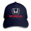 (Navy) Honda Logo Unisex Baseball Cap Adjustable Hat 1
