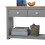 Timber Art Design UK Lisbon Console Hall Way Table with 2 Drawers Light Grey 3