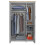 Timber Art Design UK Lisbon 3 Piece Set 3 Doors Wardrobe 7 Drawer Chest Bedside Light Grey 5