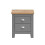 Timber Art Design UK Lisbon 3 Piece Set 3 Doors Wardrobe 7 Drawer Chest Bedside Light Grey 11