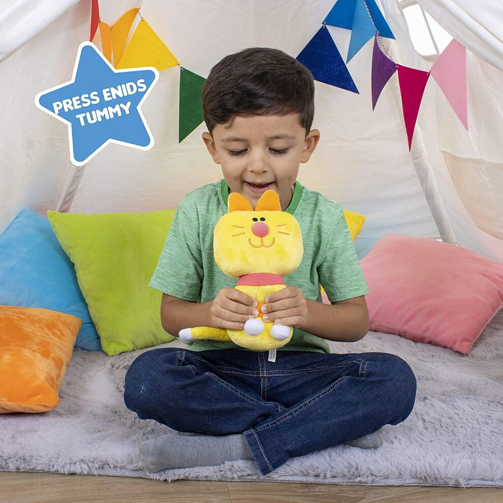 Hey Duggee Talking Squirrel Soft Plush Toy Enid Yellow on OnBuy