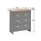 Timber Art Design UK 3 Piece Set 3 Doors Wardrobe 4 Drawer Chest Bedside Table  Light Grey 10